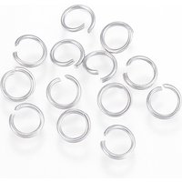 Anneaux ouverts en acier inoxydable 304 pour bijoux et porte-clés