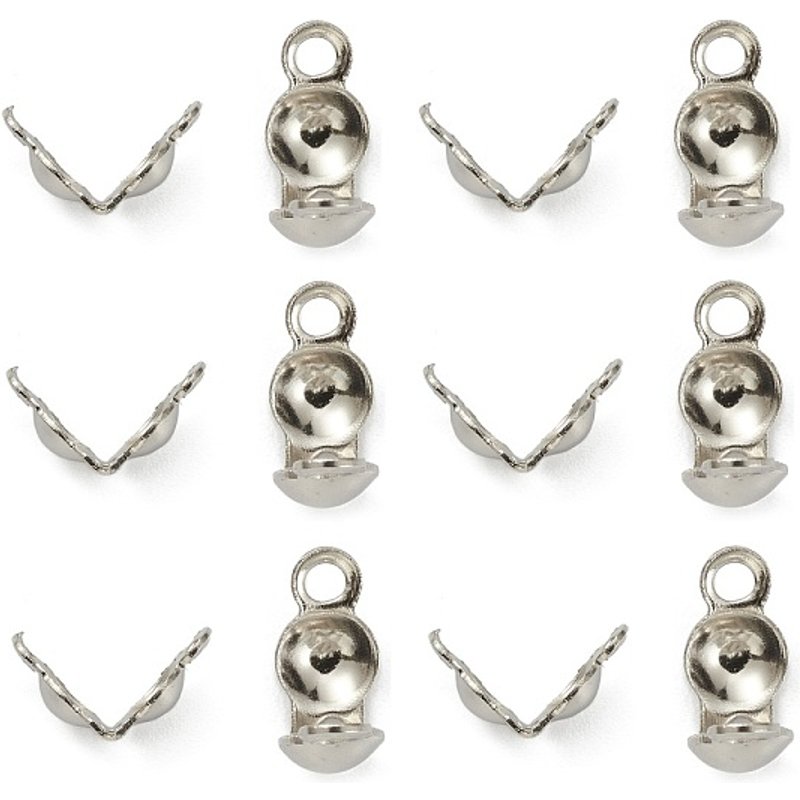 Embouts de perles en acier inoxydable 304 résistants à l'oxydation — Accessoires pour bijoux