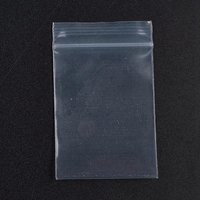 Sacs en plastique à fermeture éclair, emballage refermable, 100pcs/sac — Rangement et présentation