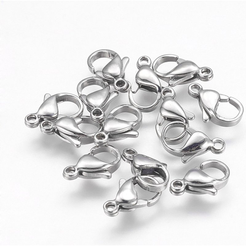 Attaches de homard en acier inoxydable 304, résistant à l'oxydation — Accessoires pour bijoux