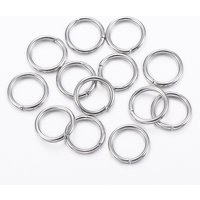 Anneaux Brisés Ouverts en Acier Inoxydable 304 Résistants au ternissement — Accessoires pour bijoux