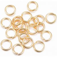 Anneaux Brisés Ouverts en Acier Inoxydable 304, Dorés, 20 Gauge — Accessoires pour bijoux