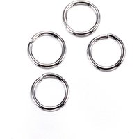 Anneaux Brisés Ouverts en Acier Inoxydable 304 Résistants au ternissement, 4x0.6mm — Accessoires pour bijoux