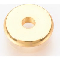 Perles Intercalaires en Laiton, Disque, Plaqué Or 18K, 6x1.2mm