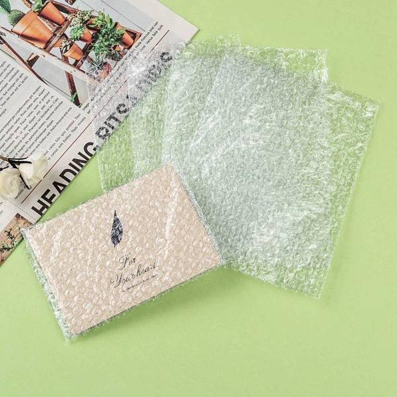 Sacs en plastique à bulles, pochettes de protection transparentes, 16x12cm — Rangement et présentation