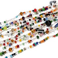 Brins de perles en verre électroplaqué pour la création de bijoux — Perles à bijoux