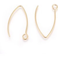 Crochets de Boucles d'Oreilles en Acier Inoxydable 304 avec Boucle Horizontale — Accessoires pour bijoux