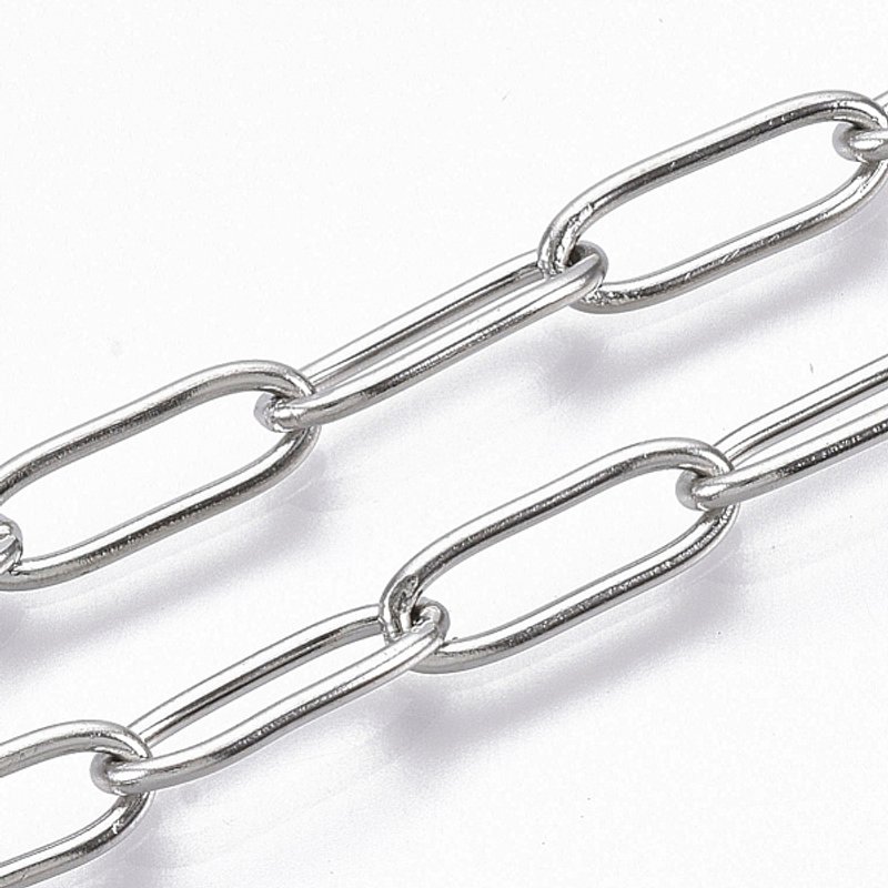 Chaînes en Acier Inoxydable 304, Soudées, 39.37 pouces — Chaînes, fils et cordons