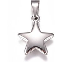 Pendentif Étoile en Acier Inoxydable 304, Résistant au Tarnish — Breloques et pendentifs