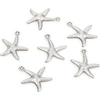 Pendentif Étoile de Mer en Acier Inoxydable 304 Non-Tarnissant