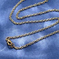 Collier en Chaîne en Acier Inoxydable 304 avec Fermoir à Mousqueton — Collier pendentif