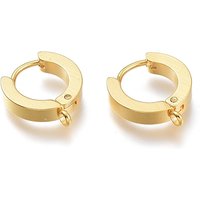 Trouvailles de boucles d'oreilles huggie en acier inoxydable 304 avec placage ionique — Accessoires pour bijoux