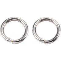 Non-Tarnish 304 Stainless Steel Open Jump Rings 10x1.5mm — Jewelry Findings