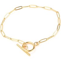 Bracelet en Acier Inoxydable avec Chaîne en Papier — Bracelet Femme