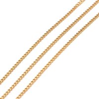 Chaînes de Curb en Acier Inoxydable 304 avec Bobine, 10,93 Yards
