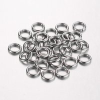 Anneaux ouverts en acier inoxydable 304 sans ternissement, 625pcs — Accessoires pour bijoux