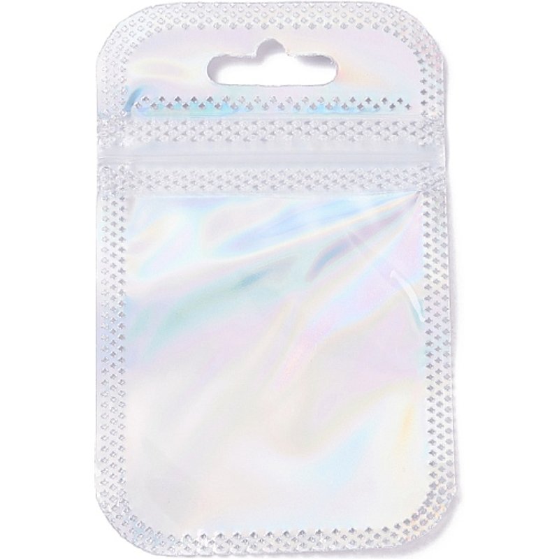 Sacs Zip Lock PP, Sacs Resealables, Sacs Auto-Scellants, Colorés, 50 Pièces — Rangement et présentation