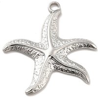 Non-Tarnish 304 Stainless Steel Starfish Charms — Charms & Pendants