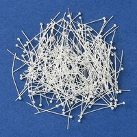 Épingles à tête ronde en laiton, sans cadmium, sans plomb, 30mm, 24 Gauge — Accessoires pour bijoux