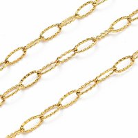304 Stainless Steel Wave Cable Chains with Spool, 10m Roll — Chains, Wire & Cord