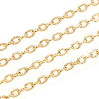 PVD Vacuum Plating 304 Stainless Steel Cable Chains with Spool