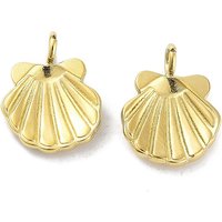 Charm en forme de coquillage en acier inoxydable 316L Ion Plating — Breloques et pendentifs