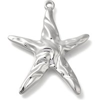 Ocean Theme Stainless Steel Starfish Pendants — Charms & Pendants