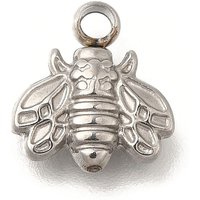 304 Stainless Steel Bees Charm - Anti-Tarnish — Charms & Pendants