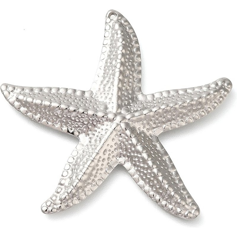Pendentif Étoile de Mer en Acier Inoxydable 304 — Breloques et pendentifs
