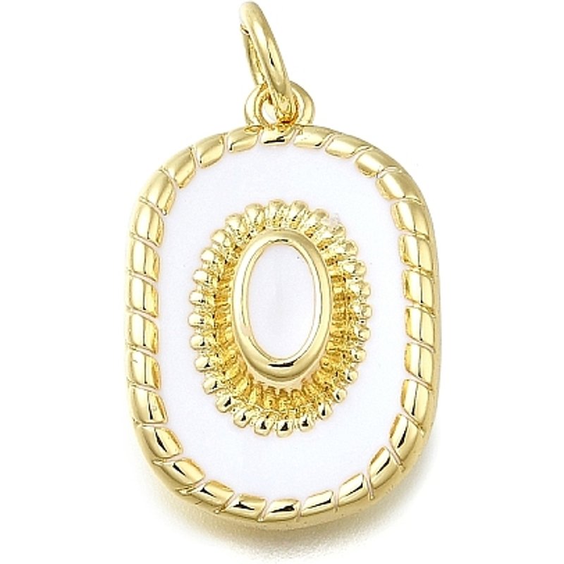 Brass Enamel Cowboy Hat Charm Pendant with Jump Ring — Charms & Pendants