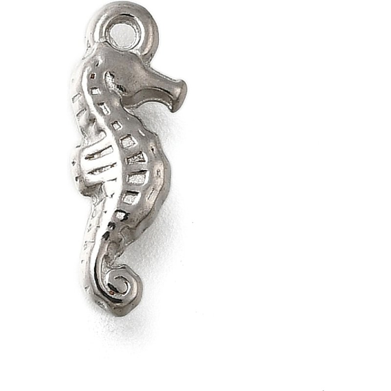 Charm en Acier Inoxydable Thème Océan Cheval de Mer — Breloques et pendentifs
