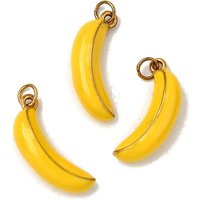 Pendentif en Acier Inoxydable 304 en Forme de Banane avec Plaquage en Or 18K — Breloques et pendentifs
