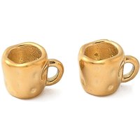 Charm en Acier Inoxydable 304, Charm de Tasse Doré — Breloques et pendentifs