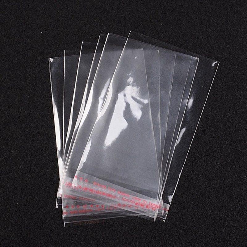 Cellophane Bags for Jewelry Display, 14x8cm, 0.035mm Thickness — Jewelry Display & Storage