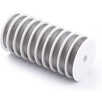 Original Color Tail Wire, Nylon-coated Stainless Steel, 0.35mm, 164.04ft
