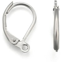 Trouvailles de boucles d'oreilles à fermoir en acier inoxydable 304 — Accessoires pour bijoux