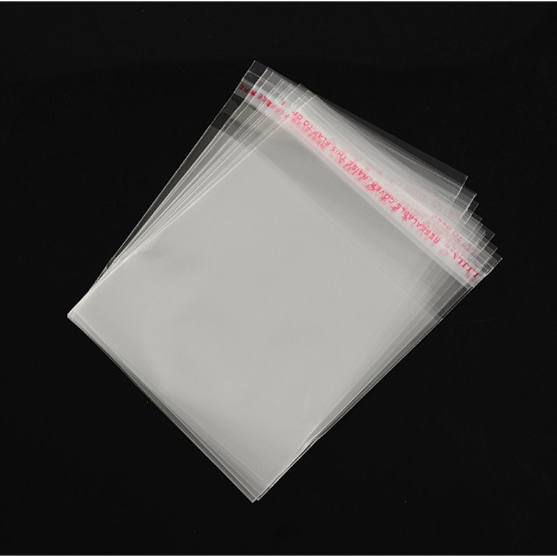 Sacs en cellophane OPP pour petits bijoux, clairs, 10x8cm — Rangement et présentation