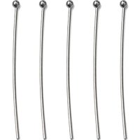 Épingles à tête boule en acier inoxydable 304, 35x0.7mm, 500pcs — Accessoires pour bijoux