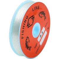 Fil de Pêche Transparent en Nylon, Clair, 0.3mm, 100m — Chaînes, fils et cordons