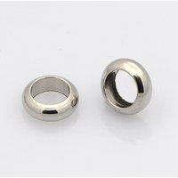 Perles Espacées en Acier Inoxydable 304 pour Fabrication de Bijoux — Perles à bijoux