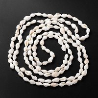 Brins de perles en conque de coquillage naturel, 5.5-12.5mm, 135-145pcs — Perles à bijoux