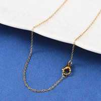 Collier en chaîne câblée en acier inoxydable 304 avec fermoir à homard — Collier pendentif