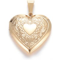 Ion Plating 316 Surgical Stainless Steel Heart Locket Pendant — Charms & Pendants