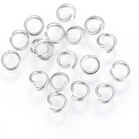 Anneaux Brisés Ouverts en Acier Inoxydable 304 pour Création de Bijoux — Accessoires pour bijoux