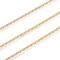 Chaînes en Acier Inoxydable 304 avec Plaquage Ionique, Découpe Diamant, Rouleau de 20m