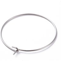 Trouvailles de boucles d'oreilles en acier inoxydable chirurgical 316, 30x0.7mm — Accessoires pour bijoux