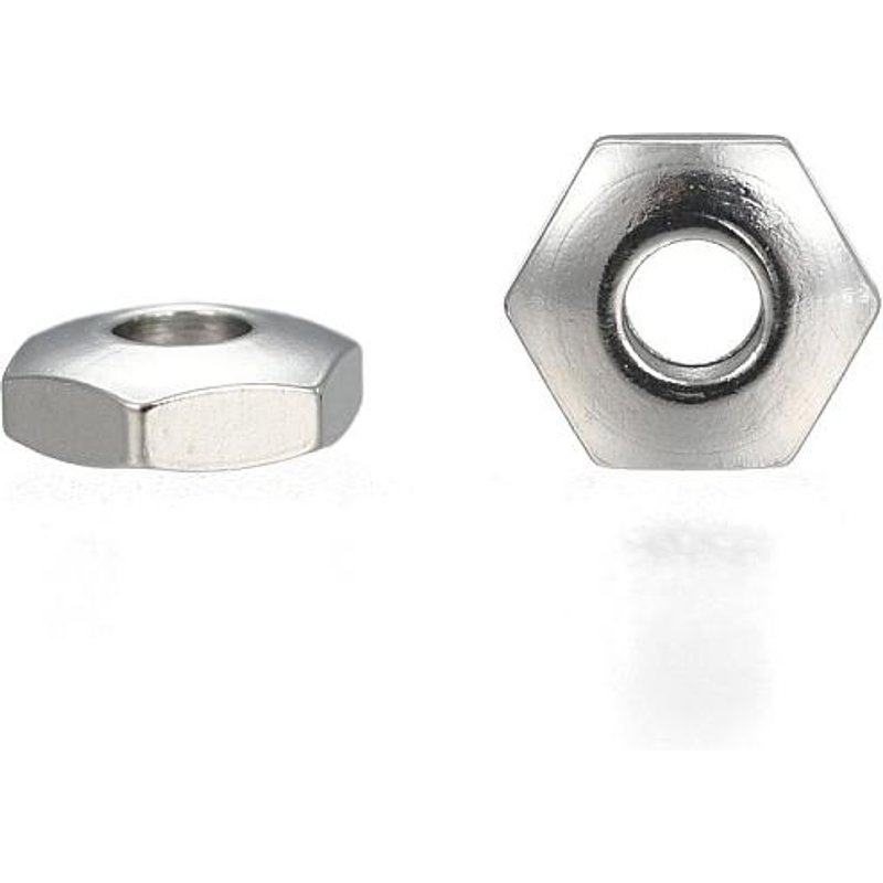 Perles Espacées Hexagonales en Acier Inoxydable 304, Résistantes au ternissement — Perles à bijoux