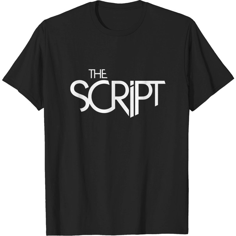 The Script Music Classic T-Shirt for Men - Black — Mens T Shirts