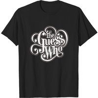 Logos Favorite The Guess Who Rock Band Graphic T-Shirt for Men