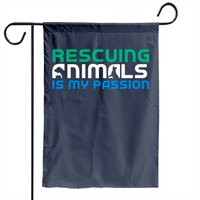 Drapeau de jardin pour les sauveteurs d'animaux